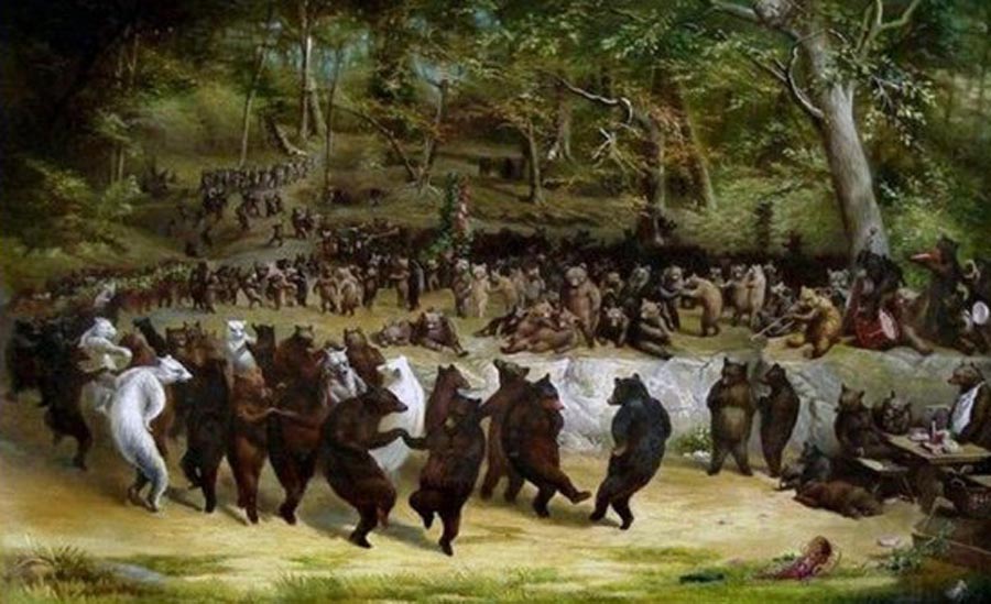 William Holbrook Beard Bear dance